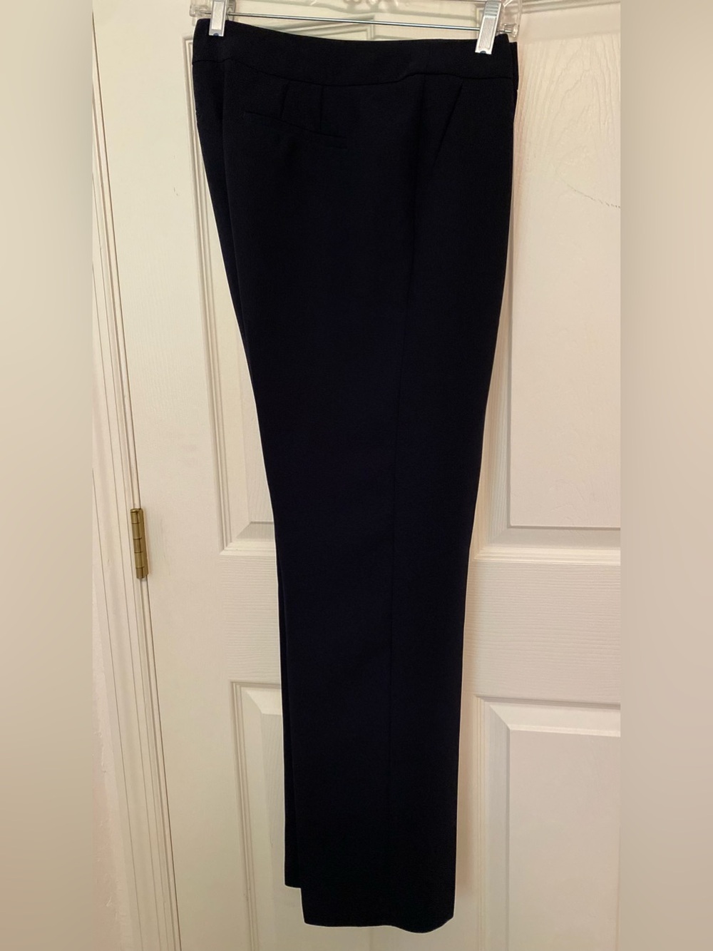Talbots 8 Navy Refined Crepe Lined Pants